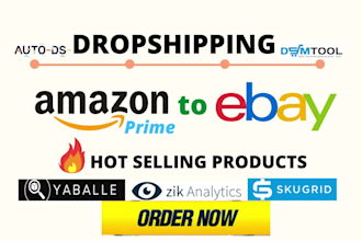 do amazon to ebay dropshipping top listings and research