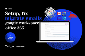migrate your email from one server to another server