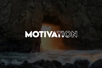 create motivational videos and thumbnails for youtube in 4k