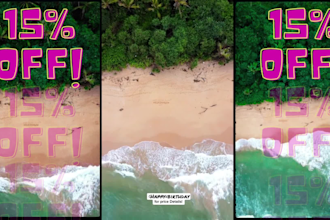 create happy birthday and valentine wishes as a drone video