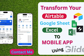 build client portal, CRM, or web app using glide, softr, and airtable