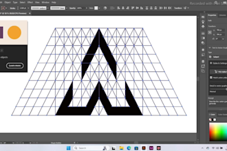 create custom letter alphabet a logo