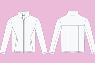 create flats sketch tech packs and pattern making