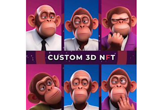 create you an entire custom nft art and collection