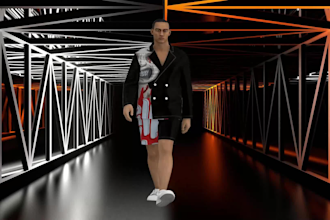 design stunning 3d fashion renders and patterns using clo3d