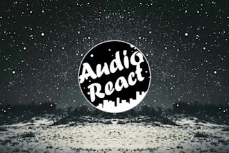 create trap audio react spectrum visualizer