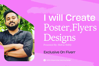 design poster or flyer design