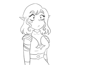 do hand drawn lyric video, line art, 2d traditional animation, lyric video
