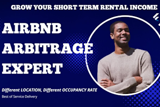 find profitable properties in the US, UK for airbnb arbitrage