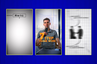 edit high engagement short form videos for tiktok, reels, and youtube shorts