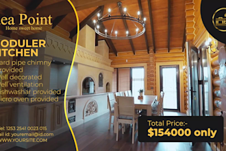 creat eye catching real estate ads and property ad