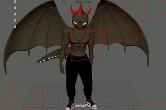 do 3d character animation mechanical as well as facial