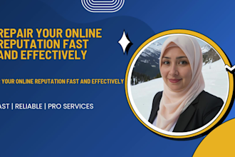 do online reputation management, ORM, services to suppress negative links