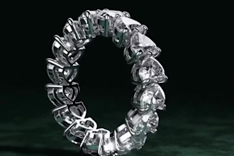 do 3d jewelry animation, 3d jewelry design, 3d jewelry model, jewelry animation