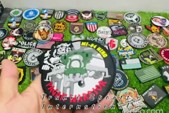make pvc patches embroidery patches and shipped