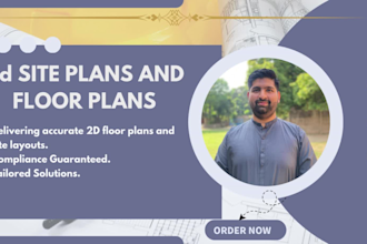 create professional 2d floor plans and land survey plans