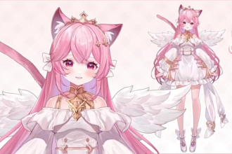 draw and rig live2d vtuber model, 2d vtuber model, live 2d vtuber commission