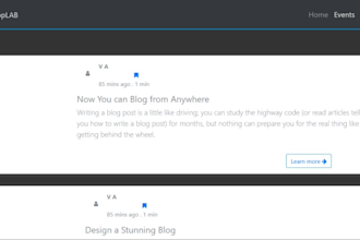 design professional wix website