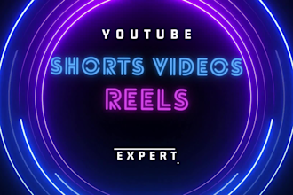 create 500 motivational, pets, cars, funny youtube shorts videos reels