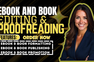 proofread, copy and line edit memoir manuscript, biography, autobiography book