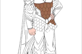 create detailed character concept art with personality