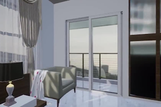 create stunning 3d rendering virtual tour walkthrough for architectural project