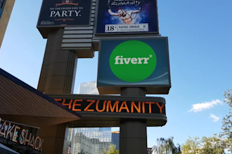 add your content to billboards in las vegas in this promo commercial