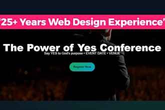 create a nonprofit, church, or charity wordpress website or landing page