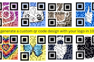 generate a custom qr code design with your logo in 10 min