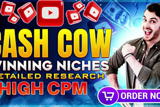deliver winning high CPM cash cow niches