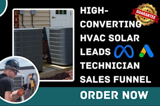 generate hvac technician leads roofing solar home renovation plumbing ac leads