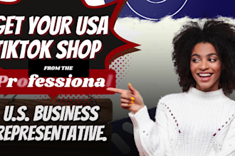 set up tiktok shop do usa tiktok shop setup tiktok shop business representative