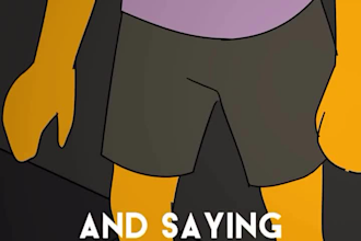 2d character animation explainer video,funny meme video,2d animation,2d anime