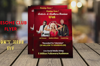 design gym, wedding, club, sports, fitness, birthday flyer
