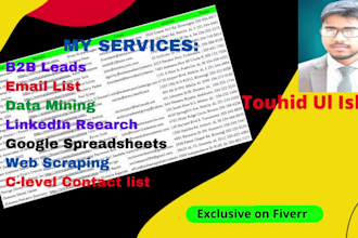 do targeted b2b lead collection and linkedin lead generation