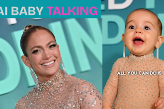 ai baby talking ai baby podcast ai funny video ai viral reel
