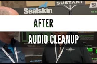 cleanup your audio noise podcast like a legend