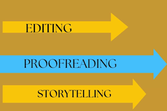 write script, speech, edit and proofread