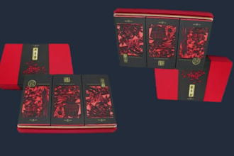 design elegant gift or mailer box design