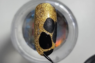 make an aesthetic nail design video for your social networks