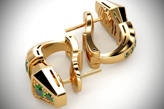 3d modeling of product, cosmetics, jewelry assets and environment in blender