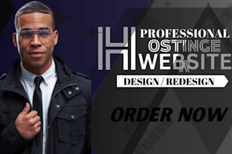 create a professional wordpress website hosted on hostinger