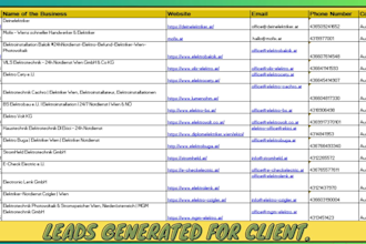 build a verified email list for cold email marketing  and lead generation