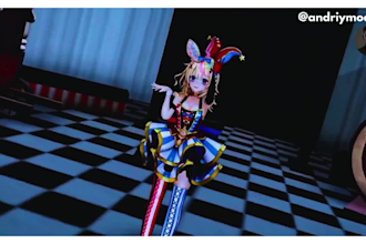 create anime 3d vtuber model vrm vtuber model vtuber avatar 3d rigged character