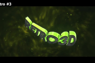 do unique text intro for youtube and twitch