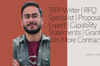 write executive summaries and capability statements for rfps