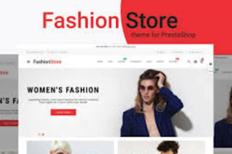 design prestashop store with premium theme prestashop redesign website design