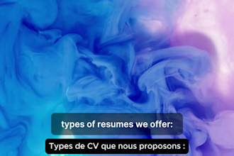 make a strong and clean ats friendly CV for job applications
