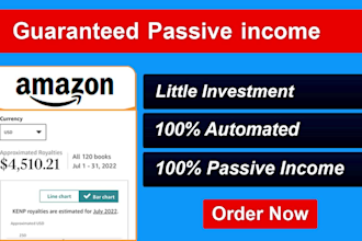set up a fully automated amazon store for guaranteed passive income