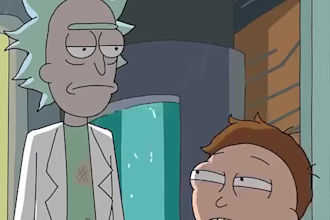 2d  rick and morty simpsons family guy yellow cartoon character